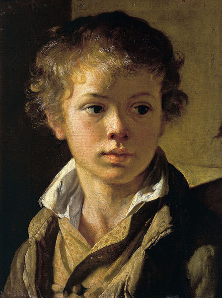 Portrait of Arseny Tropinin, son of the artist,